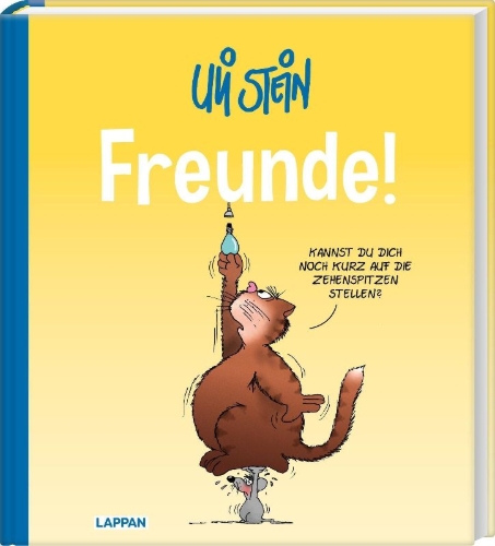 Buchcover und Innenansicht für das Buch: Uli Stein: Plötzlich Familie!: Freunde!