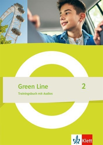 Buchcover und Innenansicht für das Buch: Green Line 2. Trainingsbuch mit Audios Klasse 6