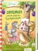 Buchcover und Innenansicht für das Buch: Zipfelmaus und die grandiose Gartenschule