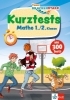 Buchcover und Innenansicht für das Buch: Team Drachenstark: Kurztests Mathe 1./2. Klasse