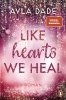 Buchcover und Innenansicht für das Buch: Like Hearts We Heal