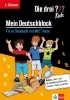 Buchcover und Innenansicht für das Buch: Die drei ??? Kids: Mein Deutschblock 1. Klasse