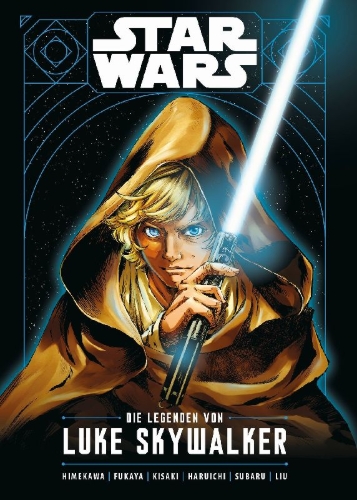 Buchcover und Innenansicht für das Buch: Star Wars - Die Legende von Luke Skywalker (Manga)