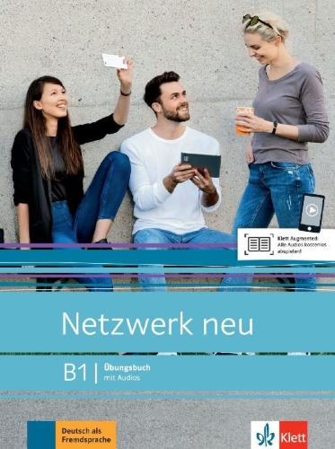 Buchcover und Innenansicht für das Buch: Netzwerk neu B1. Übungsbuch mit Audios