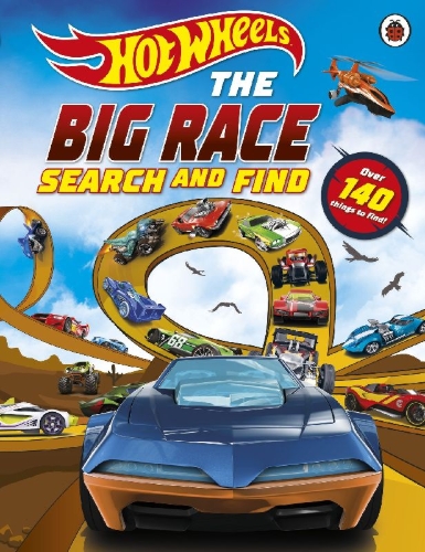 Buchcover und Innenansicht für das Buch: Hot Wheels: The Big Race