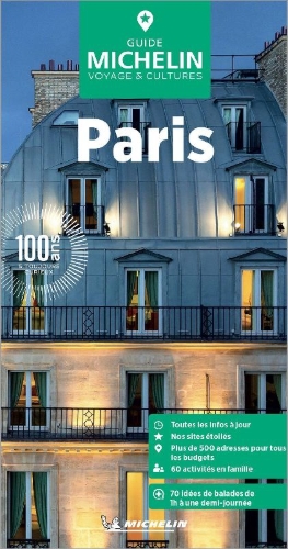 Buchcover und Innenansicht für das Buch: Michelin Le Guide Vert Paris