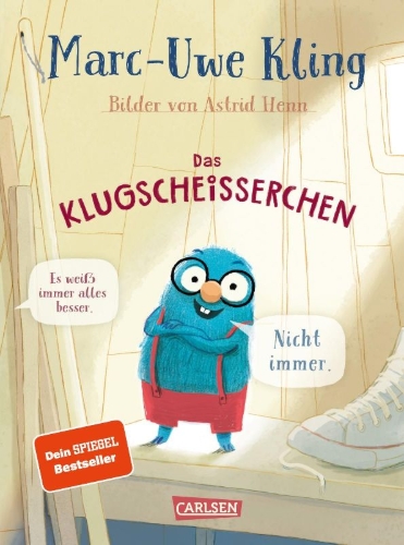 Buchcover und Innenansicht für das Buch: Das Klugscheißerchen