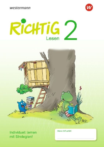 Buchcover und Innenansicht für das Buch: RICHTIG Lesen 2 Übungsheft