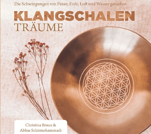Buchcover und Innenansicht für das Buch: Klangschalen-Träume