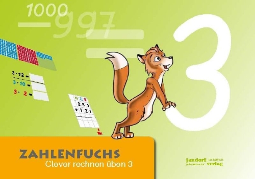 Buchcover und Innenansicht für das Buch: Zahlenfuchs 03