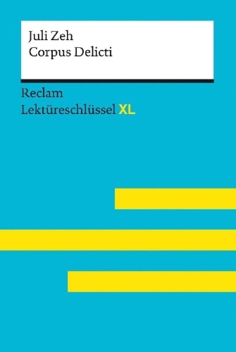 Buchcover und Innenansicht für das Buch: Corpus Delicti von Juli Zeh