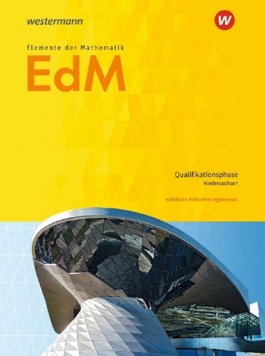 Buchcover und Innenansicht für das Buch: Elemente der Mathematik SII. Qualifikationsphase eA Leistungskurs: Schulbuch. Niedersachsen
