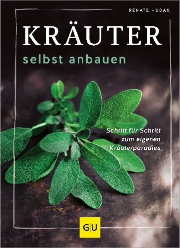 Buchcover und Innenansicht für das Buch: Kräuter selbst anbauen