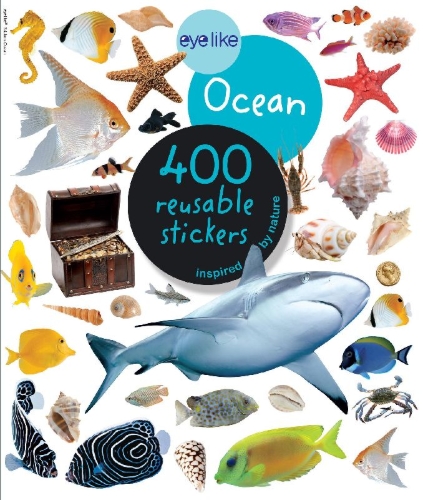 Buchcover und Innenansicht für das Buch: Eyelike Stickers: Ocean