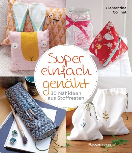 Buchcover und Innenansicht für das Buch: Ma Couture hyper facile