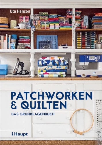 Buchcover und Innenansicht für das Buch: Patchworken und Quilten