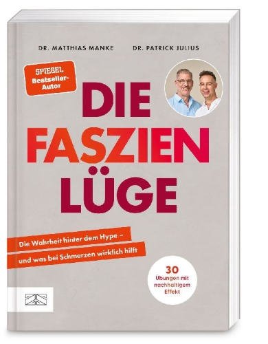 Buchcover und Innenansicht für das Buch: Die Faszienlüge