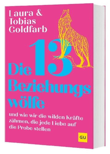 Buchcover und Innenansicht für das Buch: Die 13 Beziehungswölfe