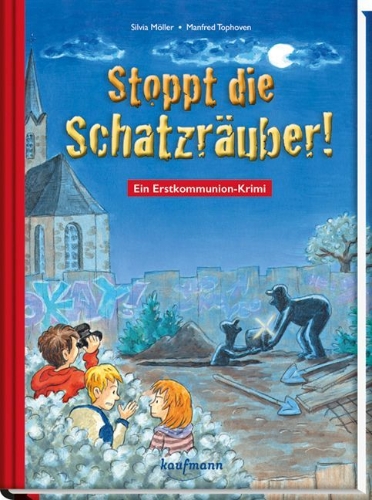 Buchcover und Innenansicht für das Buch: Stoppt die Schatzräuber!