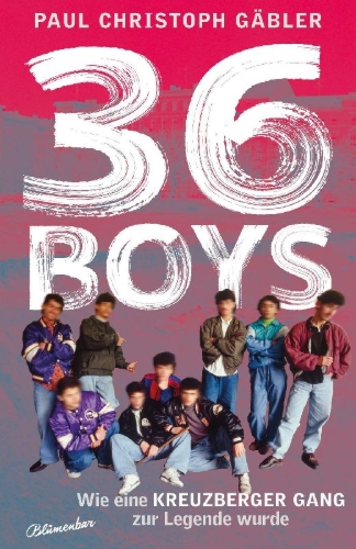Buchcover und Innenansicht für das Buch: 36 Boys