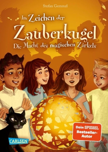 Buchcover und Innenansicht für das Buch: Im Zeichen der Zauberkugel 6: Die Macht des magischen Zirkels