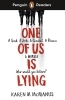 Buchcover und Innenansicht für das Buch: Penguin Readers Level 6: One Of Us Is Lying