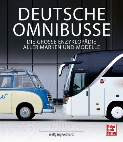Buchcover und Innenansicht für das Buch: Deutsche Omnibusse