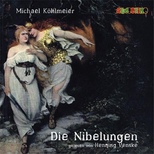 Buchcover und Innenansicht für das Buch: Die Nibelungen. 2 CDs