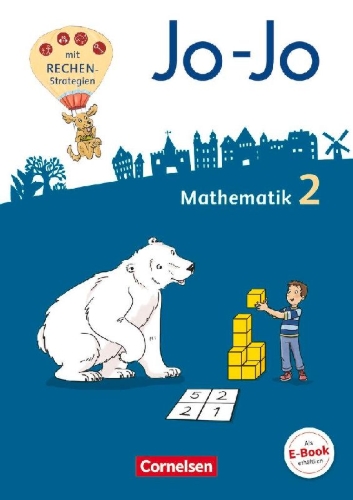 Buchcover und Innenansicht für das Buch: Jo-Jo Mathematik 2. Schuljahr - Allgemeine Ausgabe 2018 - Schülerbuch mit Kartonbeilagen und Lernspurenheft