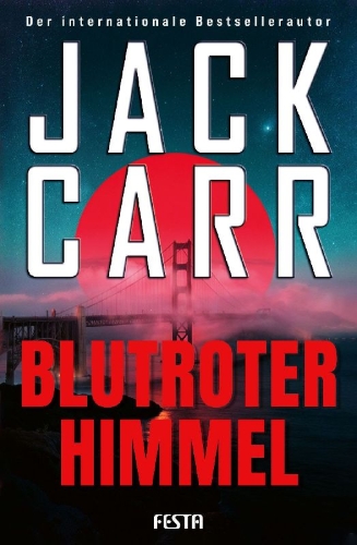 Buchcover und Innenansicht für das Buch: Blutroter Himmel
