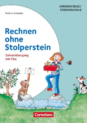 Buchcover und Innenansicht für das Buch: Rechnen ohne Stolperstein