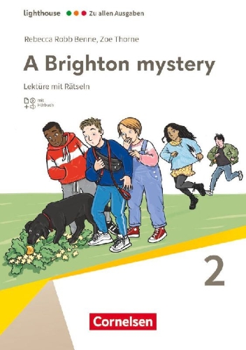 Buchcover und Innenansicht für das Buch: Lighthouse Band 2: 6. Schuljahr, Stufe 1. A Brighton mystery