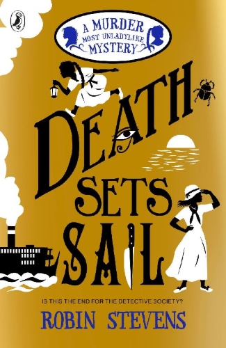 Buchcover und Innenansicht für das Buch: Death Sets Sail
