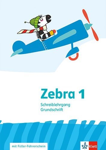 Buchcover und Innenansicht für das Buch: Zebra 1. Schreiblehrgang Grundschrift Klasse 1