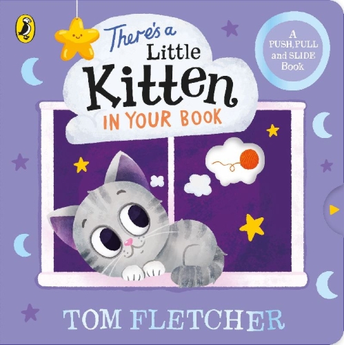 Buchcover und Innenansicht für das Buch: There's a Little Kitten in Your Book