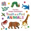Buchcover und Innenansicht für das Buch: The Very Hungry Caterpillar's Touch and Feel Animals