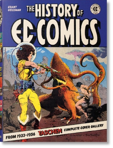 Buchcover und Innenansicht für das Buch: The History of EC Comics