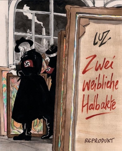 Buchcover und Innenansicht für das Buch: Zwei weibliche Halbakte