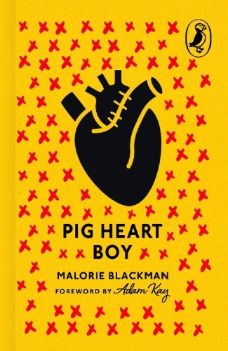 Buchcover und Innenansicht für das Buch: Pig-Heart Boy