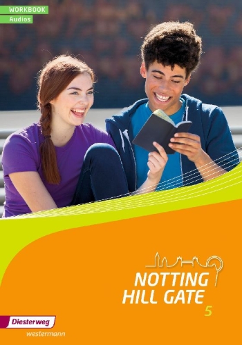 Buchcover und Innenansicht für das Buch: Notting Hill Gate 5. Workbook 5 mit Audio zum Download