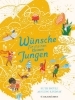 Buchcover und Innenansicht für das Buch: Wünsche für meinen kleinen Jungen