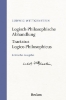 Buchcover und Innenansicht für das Buch: Logisch-Philosophische Abhandlung · Tractatus Logico-Philosophicus. Kritische Ausgabe