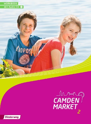 Buchcover und Innenansicht für das Buch: Camden Market 2. Workbook 2 mit Audio-CD