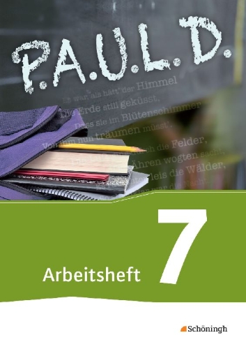Buchcover und Innenansicht für das Buch: P.A.U.L. D. (Paul) 7. Arbeitsheft. Für Gymnasien und Gesamtschulen - Neubearbeitung