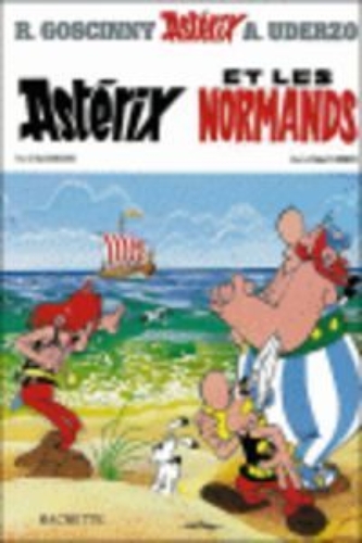 Buchcover und Innenansicht für das Buch: Asterix Französische Ausgabe 09. Asterix et les Normands
