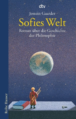 Buchcover und Innenansicht für das Buch: Sofies Welt