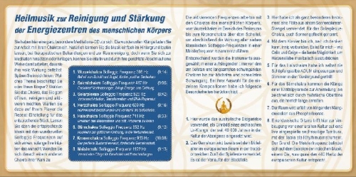 Buchcover und Innenansicht für das Buch: Chakren-Aktivierung (mit Solfeggio-Frequenzen)