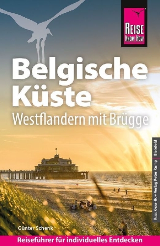 Buchcover und Innenansicht für das Buch: Reise Know-How Reiseführer Belgische Küste - Westflandern mit Brügge