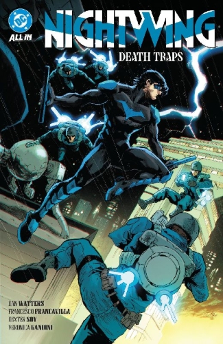 Buchcover und Innenansicht für das Buch: Nightwing Vol. 2: Death Traps