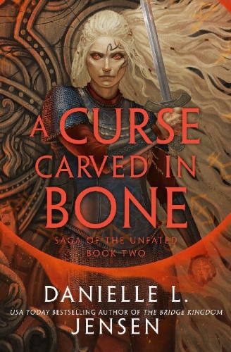 Buchcover und Innenansicht für das Buch: A Curse Carved in Bone